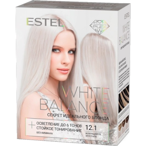ESTEL WHITE BALANCE тон 12.1 искрящийся хрусталь